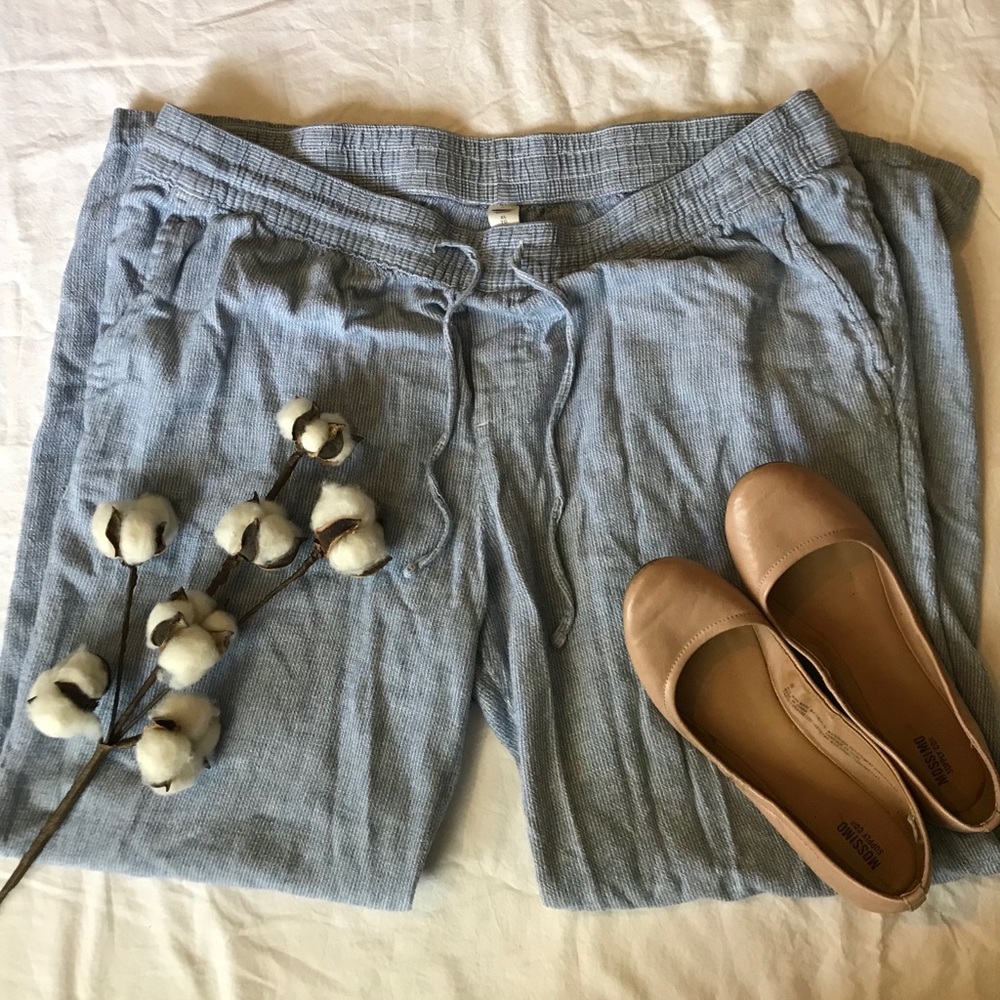 Old navy linen pants XL